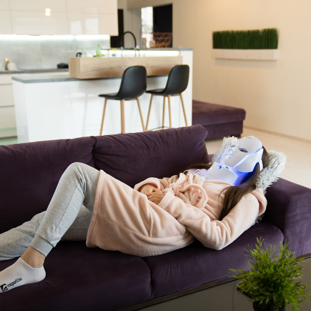 Masque de luminothérapie LED 7 en 1